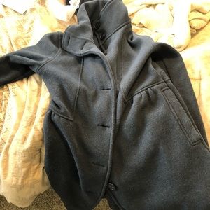 Patagonia Navy Button Up coat